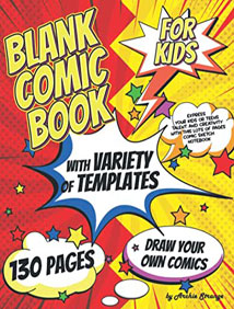 Blank Comic Book for Kids