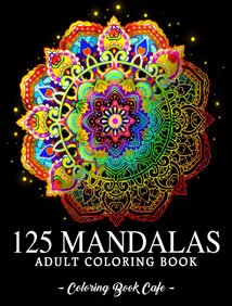 125 Mandalas Adult Coloring Book