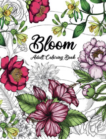 Bloom Adult Coloring Book
